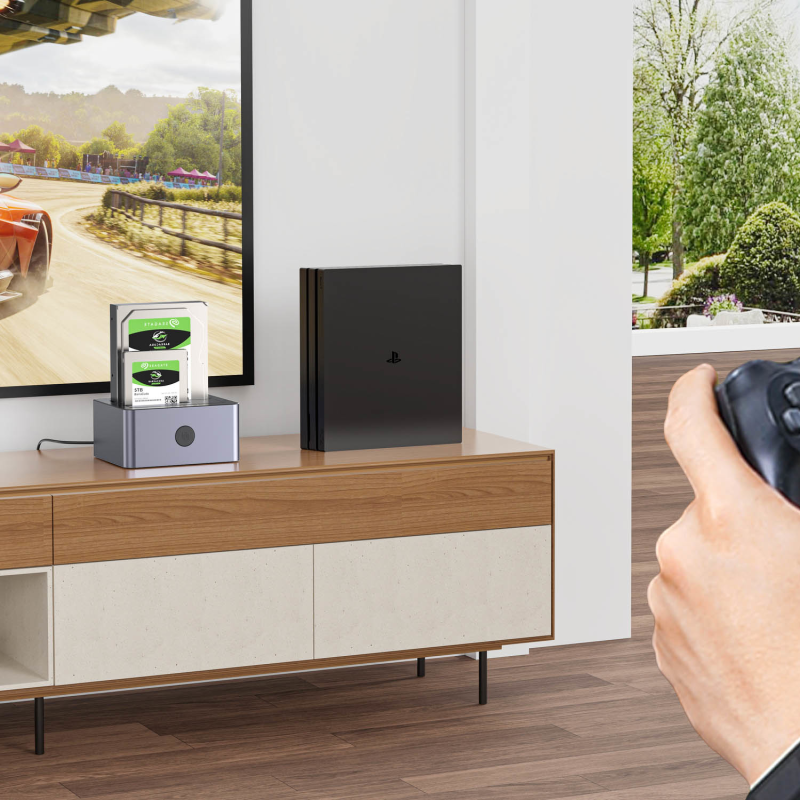 Unitek Stacja klonująca dyski 2 x SATA 2,5''/3,5'' USB-C... | PartsPC.pl