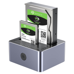 Unitek Stacja klonująca dyski 2 x SATA 2,5''/3,5'' USB-C... | PartsPC.pl