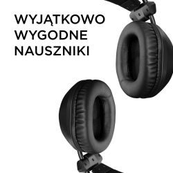 Rampage RM-K19 Plus Przewodowe słuchawki gamingowe z... | PartsPC.pl