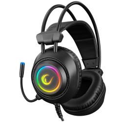 Rampage RM-K19 Plus Przewodowe słuchawki gamingowe z... | PartsPC.pl