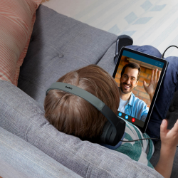 Belkin Bezprzewodowe słuchawki nauszne dla dzieci, czarne | PartsPC.pl