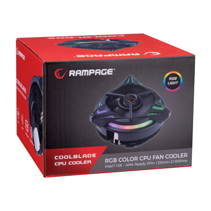 Rampage CoolBlade - Chłodzenie procesora CPU Cooler LGA... | PartsPC.pl
