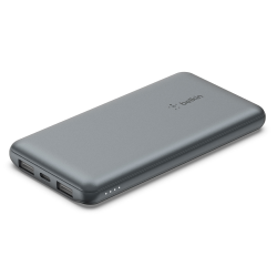 Belkin Powerbank 10 000 mAh, 2x USB-A, USB-C 15W, szary | PartsPC.pl