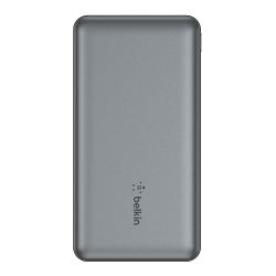 Belkin Powerbank 10 000 mAh, 2x USB-A, USB-C 15W, szary | PartsPC.pl