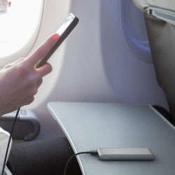 Belkin Powerbank 10 000 mAh, 2x USB-A, USB-C 15W, szary | PartsPC.pl