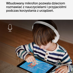 Belkin Bezprzewodowe słuchawki nauszne dla dzieci, białe | PartsPC.pl