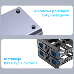 Unitek Kieszeń na dyski SATA 2,5''/3,5'' SATA HDD/SSD... | PartsPC.pl