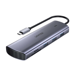 Unitek Hub 9w1 USB C Gigabit Ethernet HDMI VGA 3x USB A... | PartsPC.pl