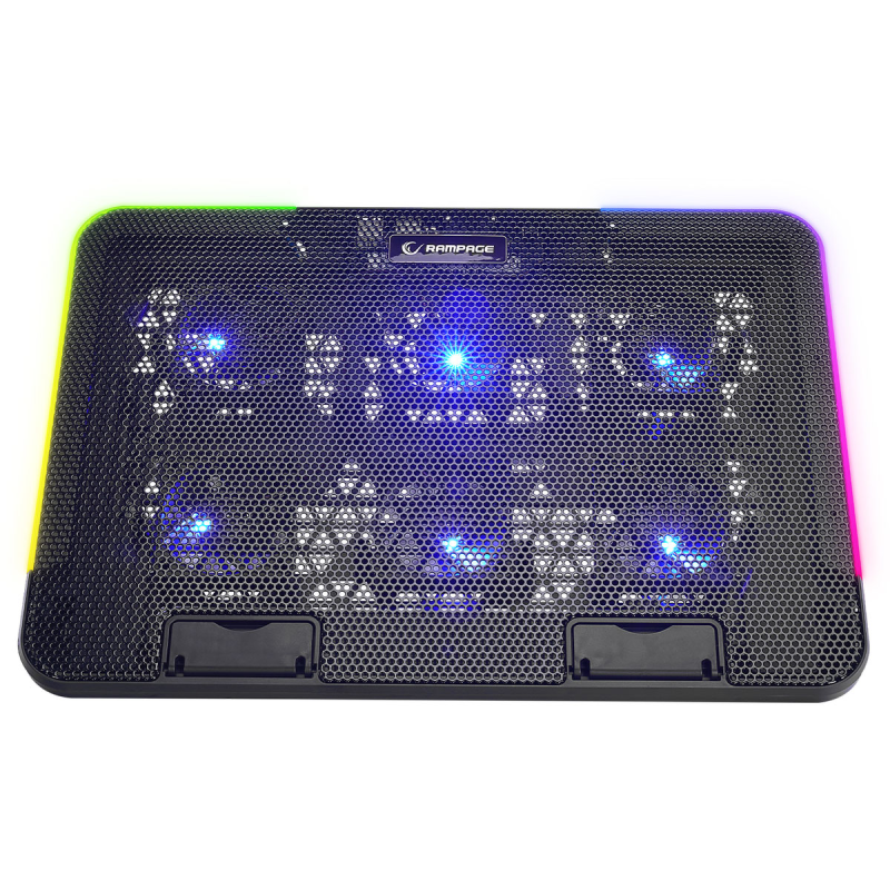 Rampage Sixpower R9 - Podstawka chłodząca pod laptop... | PartsPC.pl