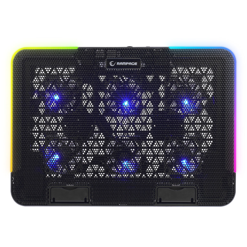 Rampage Sixpower R9 - Podstawka chłodząca pod laptop... | PartsPC.pl