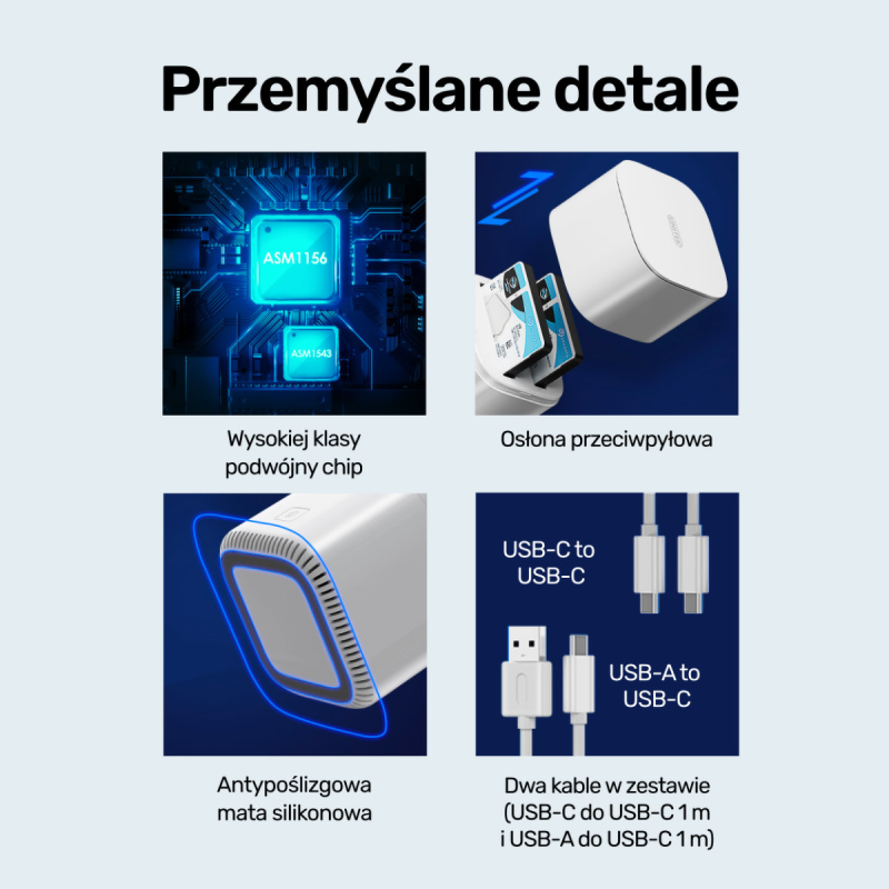 Unitek Stacja klonująca Bay SATA USB3.0 do SATA6G 2,5" z... | PartsPC.pl