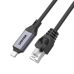 Unitek Kabel Ethernet USB C RJ-45 LAN, przewód sieciowy... | PartsPC.pl