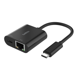 Belkin Adapter USB-C - Ethernet z funkcją ładowania PD... | PartsPC.pl