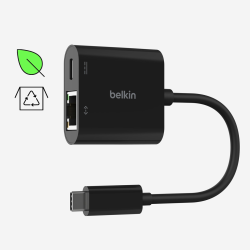 Belkin Adapter USB-C - Ethernet z funkcją ładowania PD... | PartsPC.pl