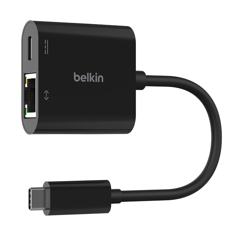 Belkin Adapter USB-C - Ethernet z funkcją ładowania PD... | PartsPC.pl