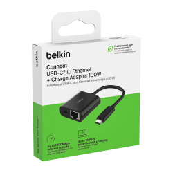 Belkin Adapter USB-C - Ethernet z funkcją ładowania PD... | PartsPC.pl