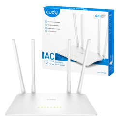 CUDY WR1200 | router, Wi-Fi 5, 2,4GHz/5GHz | PartsPC.pl