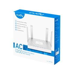 CUDY WR1300E | router, Wi-Fi 5, 2,4GHz/5GHz, Gigabit... | PartsPC.pl