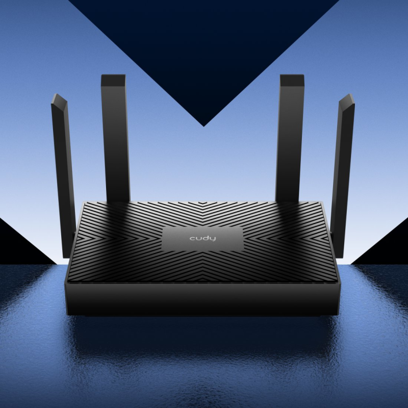 CUDY WR1500 | router, Wi-Fi 6, 2,4GHz/5GHz, Gigabit, MESH | PartsPC.pl
