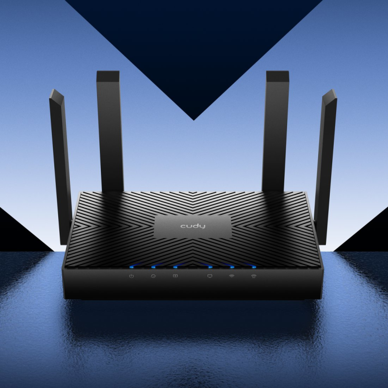 CUDY WR3000 | router, Wi-Fi 6, 2,4GHz/5GHz, Gigabit, MESH | PartsPC.pl