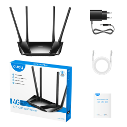 CUDY LT400_EU | router na karte SIM, Wi-Fi 4, 4G LTE | PartsPC.pl