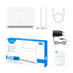 CUDY LT15E | router na karte SIM, Wi-Fi 6, 4G LTE, MESH... | PartsPC.pl
