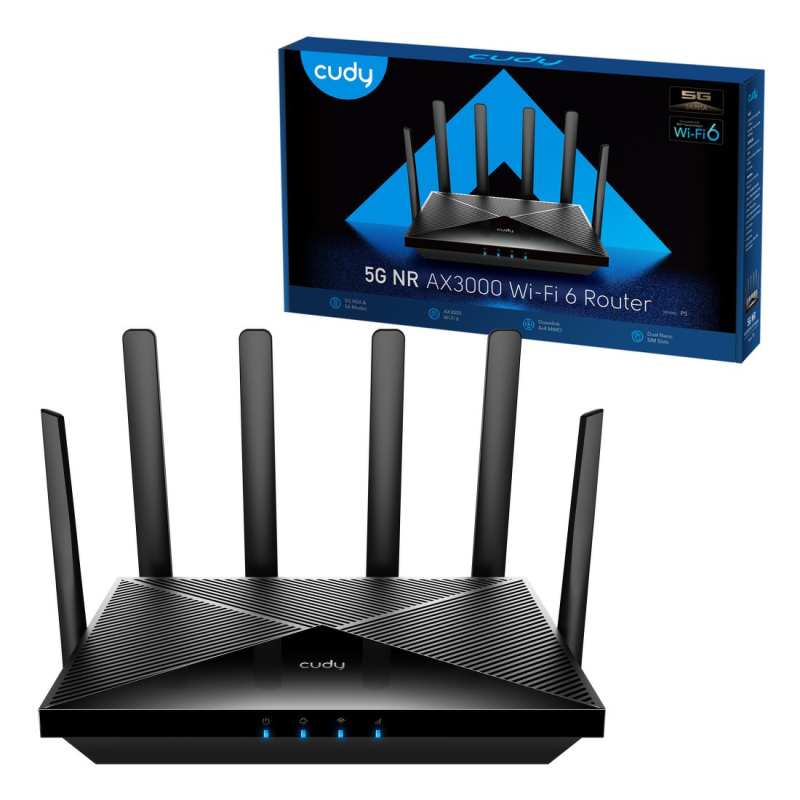 CUDY P5_EU | router na karte SIM, Wi-Fi 6, 5G, MESH... | PartsPC.pl