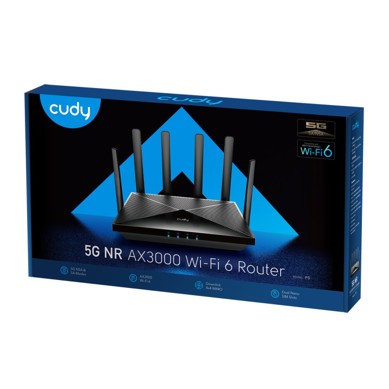 CUDY P5_EU | router na karte SIM, Wi-Fi 6, 5G, MESH... | PartsPC.pl