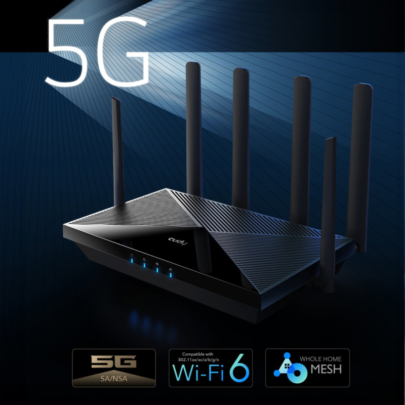 CUDY P5_EU | router na karte SIM, Wi-Fi 6, 5G, MESH... | PartsPC.pl