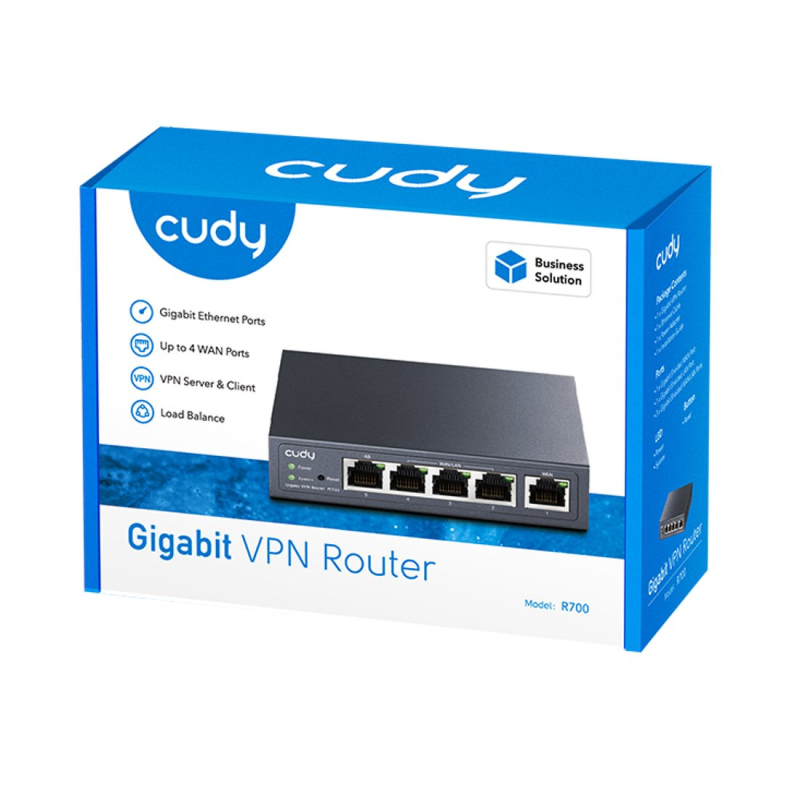 CUDY R700 | VPN router, Gigabit, Multi-WAN | PartsPC.pl