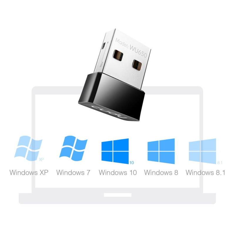 CUDY WU650 | karta sieciowa, adapter Wi-Fi, 2,4GHz/5GHz... | PartsPC.pl