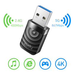CUDY WU1300S | karta sieciowa, adapter Wi-Fi... | PartsPC.pl