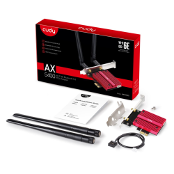 CUDY WE3000S | karta sieciowa, adapter Wi-Fi 6E... | PartsPC.pl