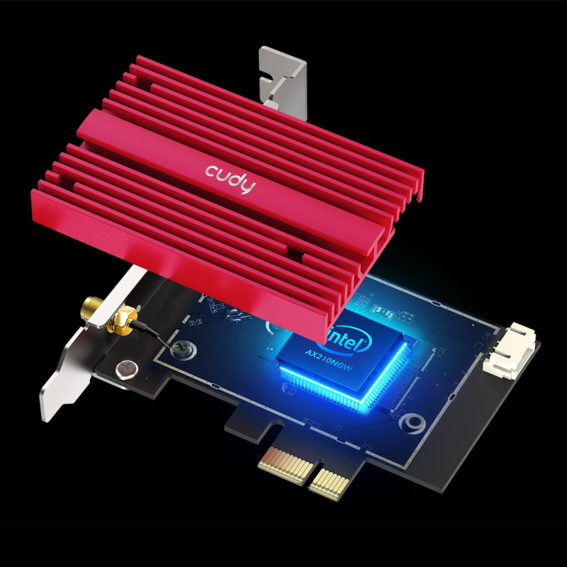 CUDY WE3000S | karta sieciowa, adapter Wi-Fi 6E... | PartsPC.pl
