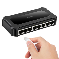 CUDY GS108D | przełącznik sieciowy, 8-portowy, Gigabit... | PartsPC.pl