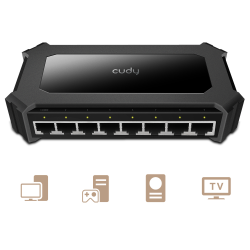 CUDY GS108D | przełącznik sieciowy, 8-portowy, Gigabit... | PartsPC.pl