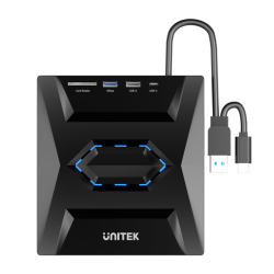 Unitek Nagrywarka zewnętrzna DVD/CD, Hub USB 5Gbps... | PartsPC.pl