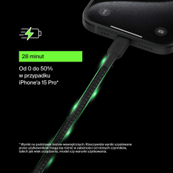 Belkin Kabel USB C na USB C 60W oplot, czarny 2m | PartsPC.pl