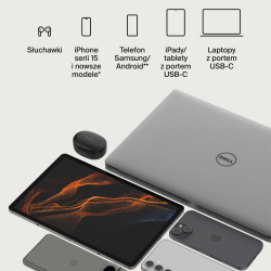 Belkin Kabel USB C na USB C 60W oplot, czarny 2m | PartsPC.pl