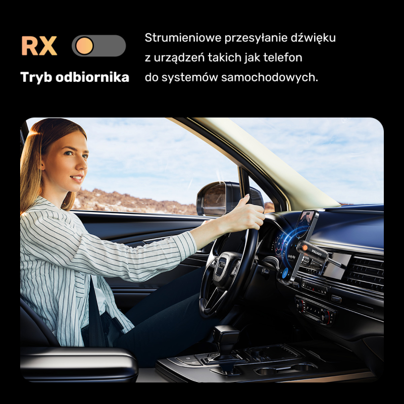 UNITEK 2w1 Adapter Bluetooth 5.3 nadajnik/odbiornik... | PartsPC.pl