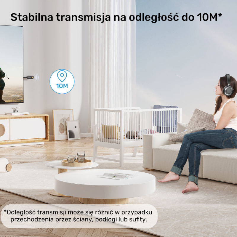 UNITEK 2w1 Adapter Bluetooth 5.3 nadajnik/odbiornik... | PartsPC.pl