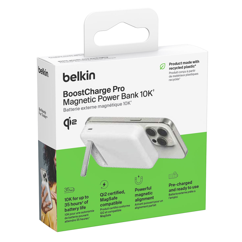 Belkin Powerbank 10 000 mAh, 15 W Qi2.0, magnetyczny, z... | PartsPC.pl