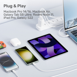 Unitek Kabel w oplocie zwijany magnetycznie USB C PD... | PartsPC.pl