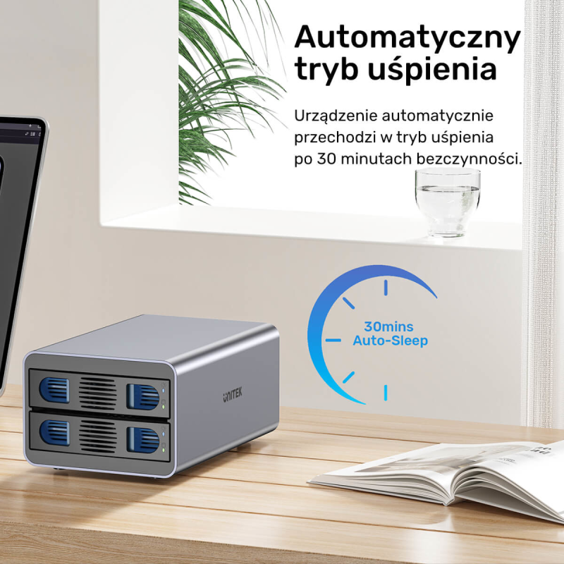 Unitek Obudowa RAID do dysku SATA 2.5''/3.5'' – 4 tryby... | PartsPC.pl