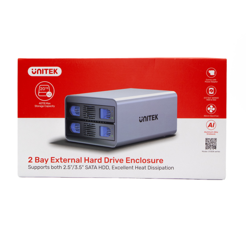 Unitek Obudowa RAID do dysku SATA 2.5''/3.5'' – 4 tryby... | PartsPC.pl