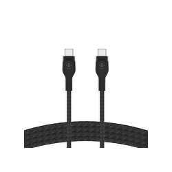 Belkin 2 Kable w oplocie USB-C na USB-C 60W, 1 m, biały... | PartsPC.pl