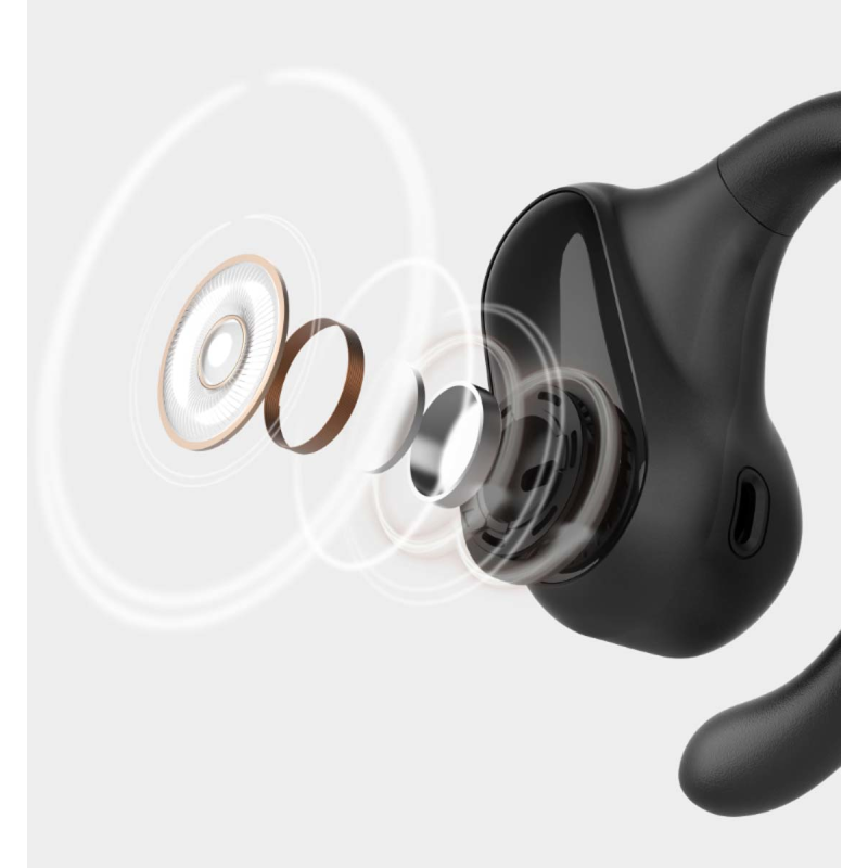 Belkin Słuchawki z otwartym uchem ClearFit, czarne | PartsPC.pl