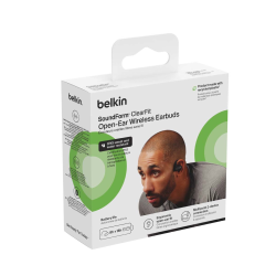 Belkin Słuchawki z otwartym uchem ClearFit, czarne | PartsPC.pl