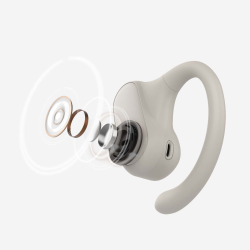 Belkin Słuchawki z otwartym uchem ClearFit, kremowe | PartsPC.pl