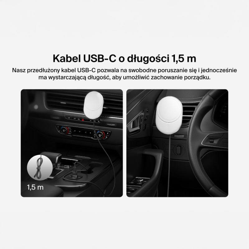 Belkin Ładowarka samochodowa, magnetyczna, Qi2.0, 15W... | PartsPC.pl
